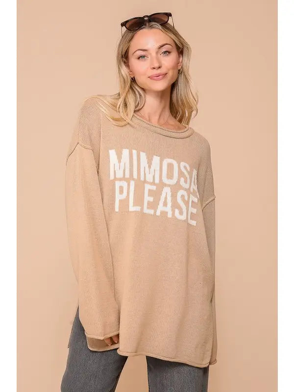 Mimosa Please Sweater