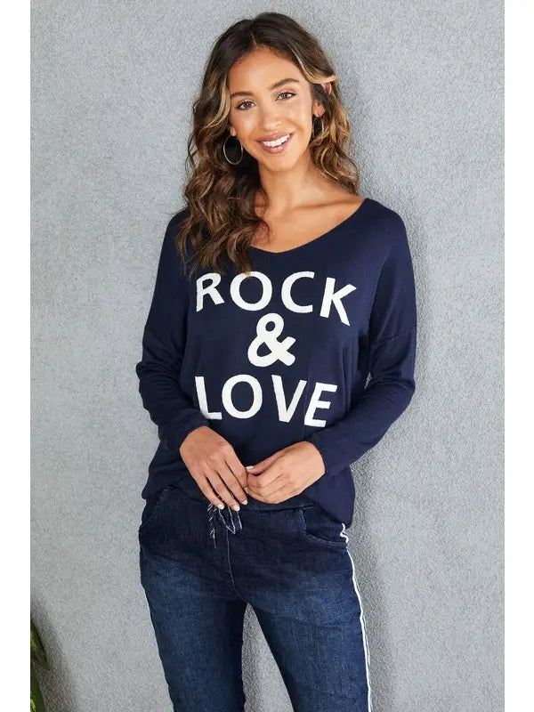 Rock & Love Long Sleeve Sweatshirt