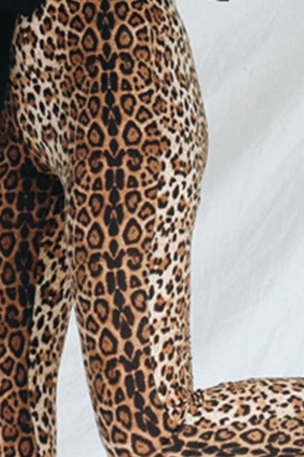 Leopard Print Flare Leg Rockstar