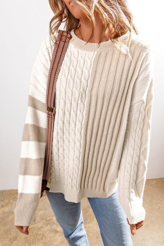 Allison Cable-Knit Sweater