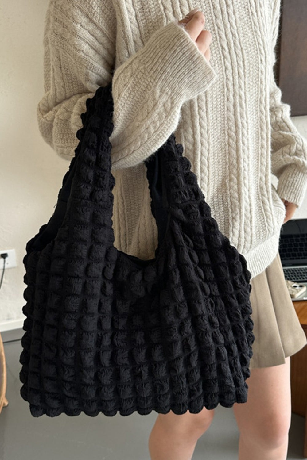 Eve Cloud Puffy Shoulder Tote Bag