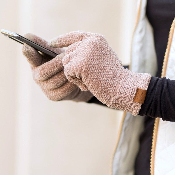 Camielle Chenille Touch Gloves