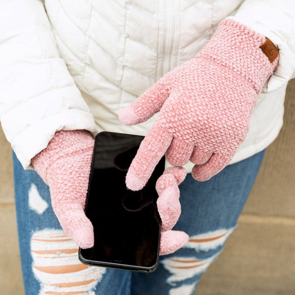 Camielle Chenille Touch Gloves