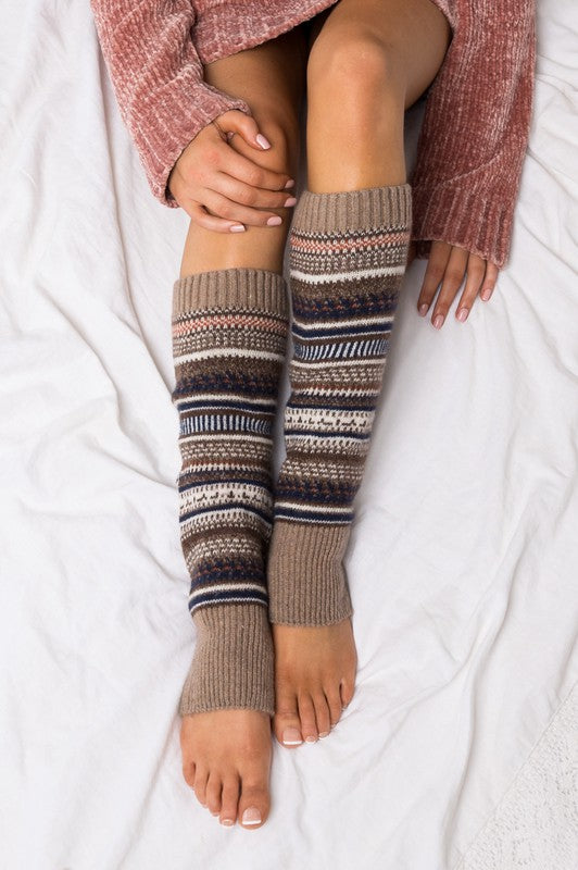 Katie Fairisle Legwarmer