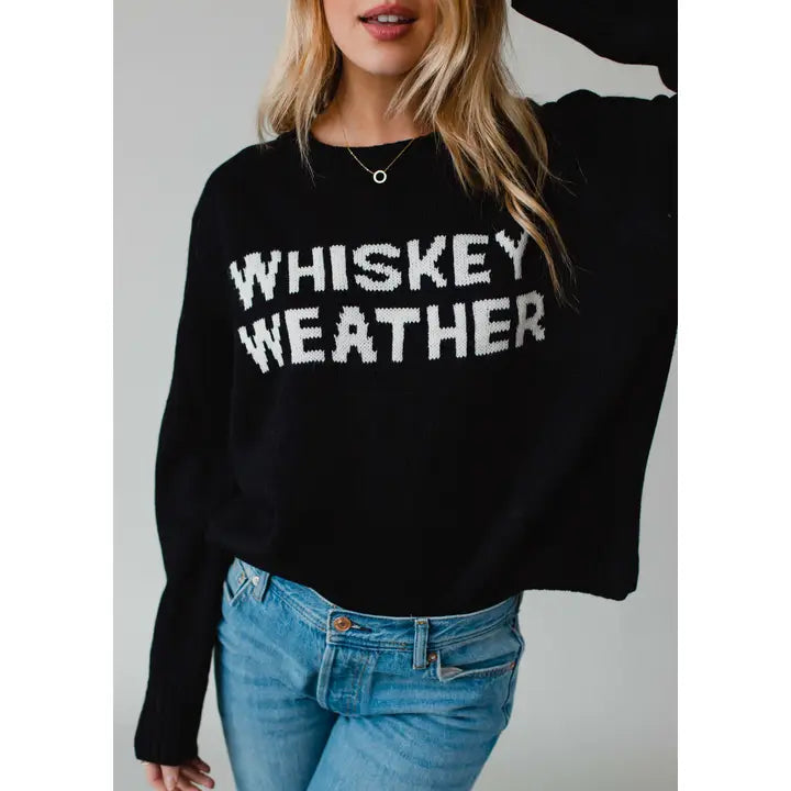 Whiskey Weather Sweater!!