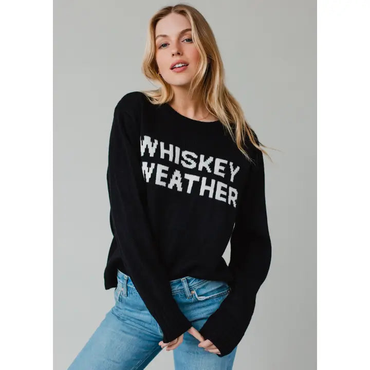 Whiskey Weather Sweater!!