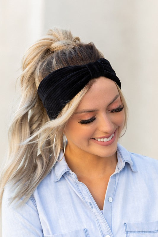 Kimberly Corduroy Headwrap