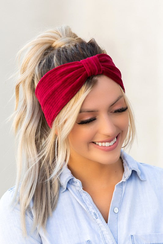 Kimberly Corduroy Headwrap