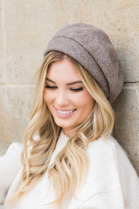 Roxanne Fold Over Beret