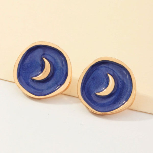 Cassiopia Moon Earrings