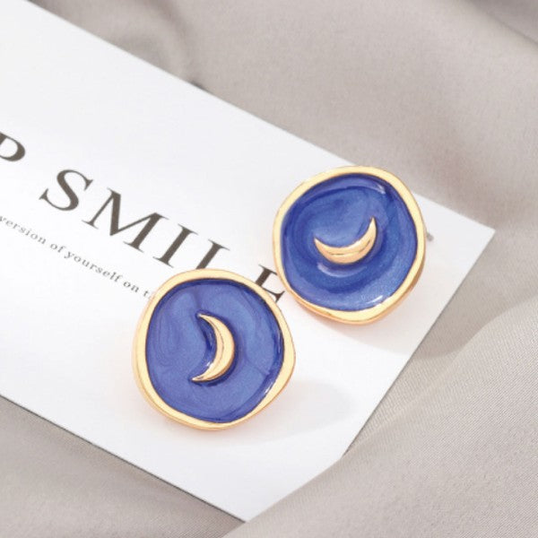 Cassiopia Moon Earrings