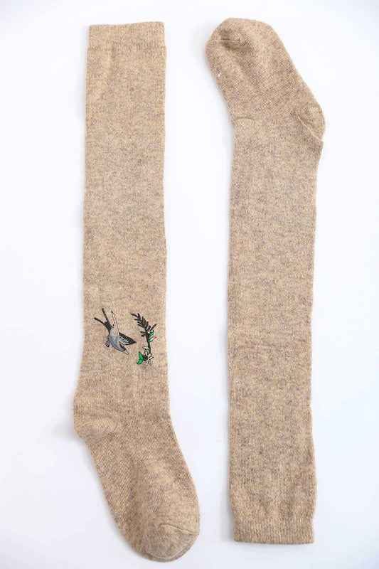 Hummingbird Wool Socks