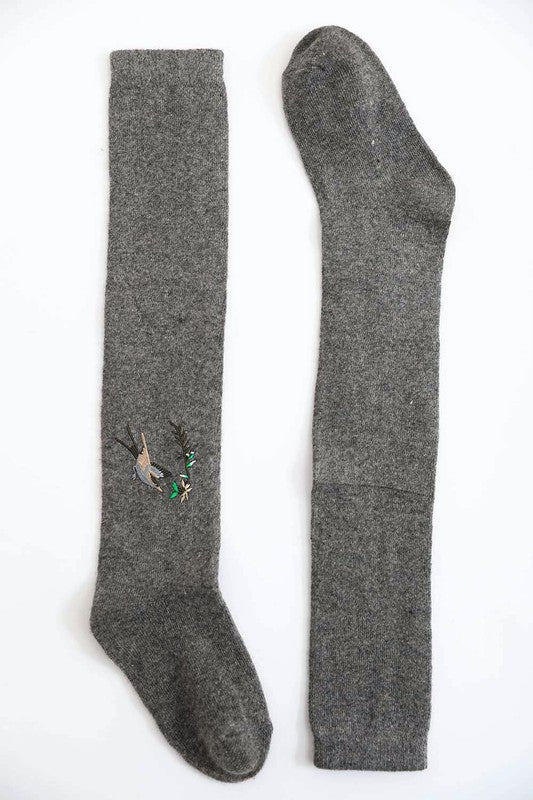 Hummingbird Wool Socks