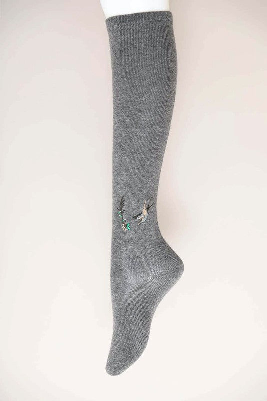 Hummingbird Wool Socks