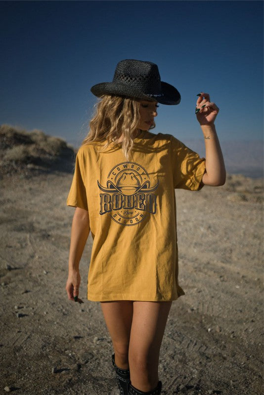 Cowboys Saloon Rodeo Show Tee