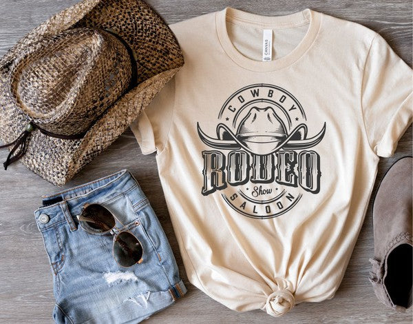 Cowboys Saloon Rodeo Show Tee