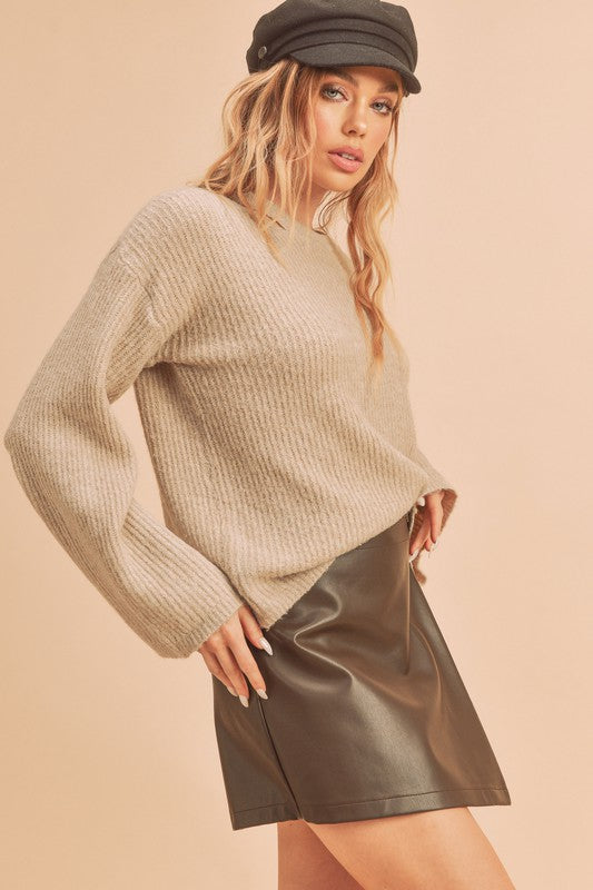 Harlie Detail Neck Sweater