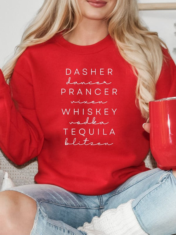 Drunken Reindeer Sweatshirt