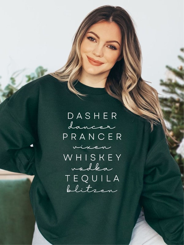 Drunken Reindeer Sweatshirt