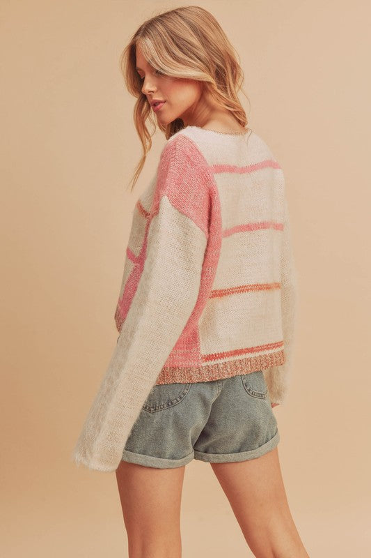 Mona Colorblock Sweater