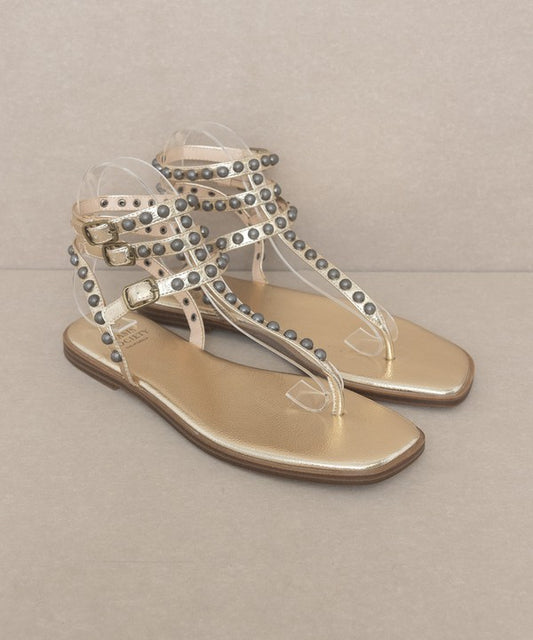 Oaklynn Studded Gladiator Sandal