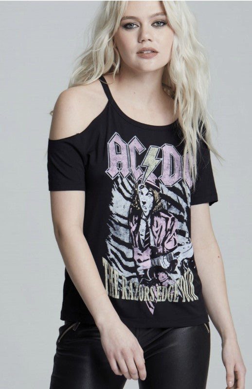 Razors Edge Tour Cold Shoulder Tee