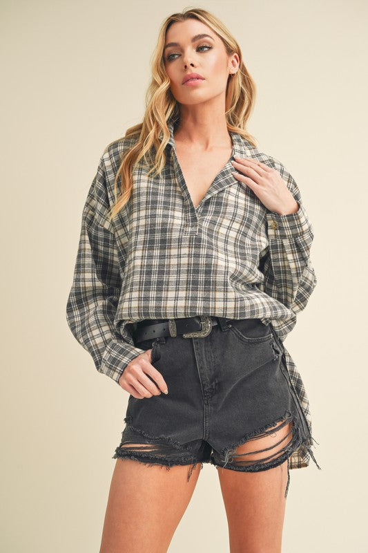 Tamra Plaid Shirt