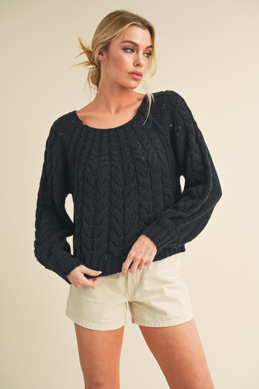 Tanya Cropped Sweater