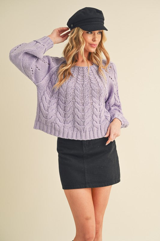 Tanya Cropped Sweater