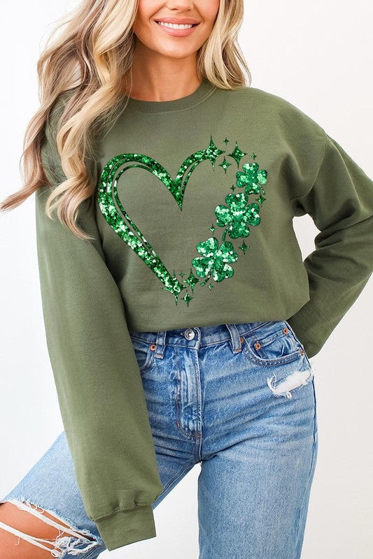 St. Paddy Fleece Sweatshirts.