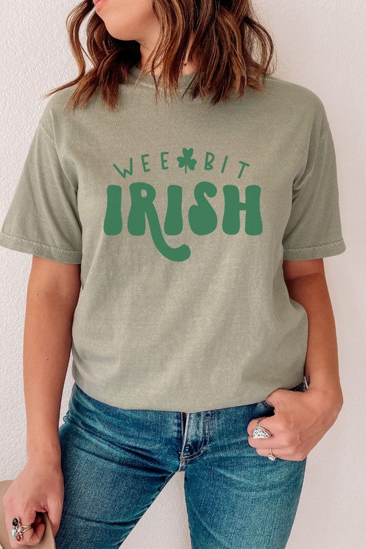 Wee Bit Irish St Patrick's Day Graphic Tee