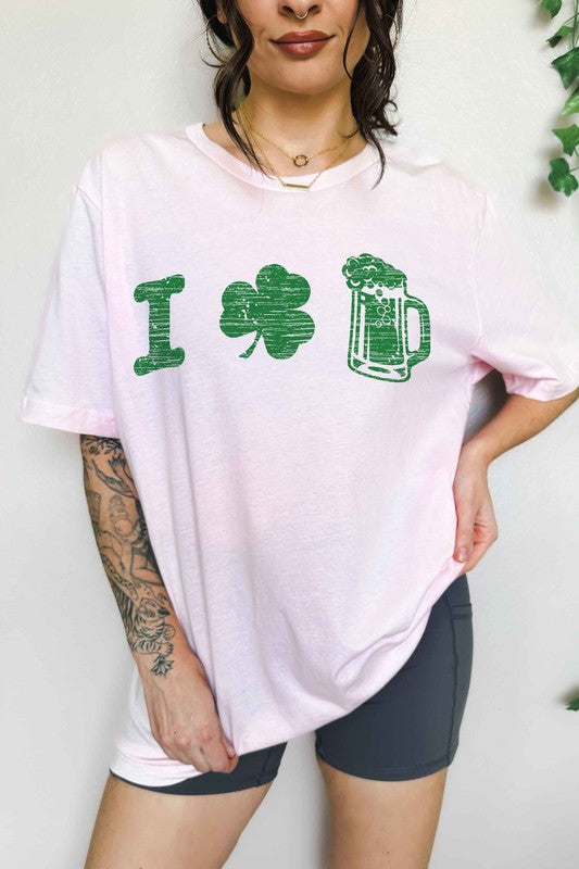 IRISH ST PATRICKS OVERSIZED TEE