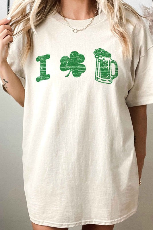 IRISH ST PATRICKS OVERSIZED TEE