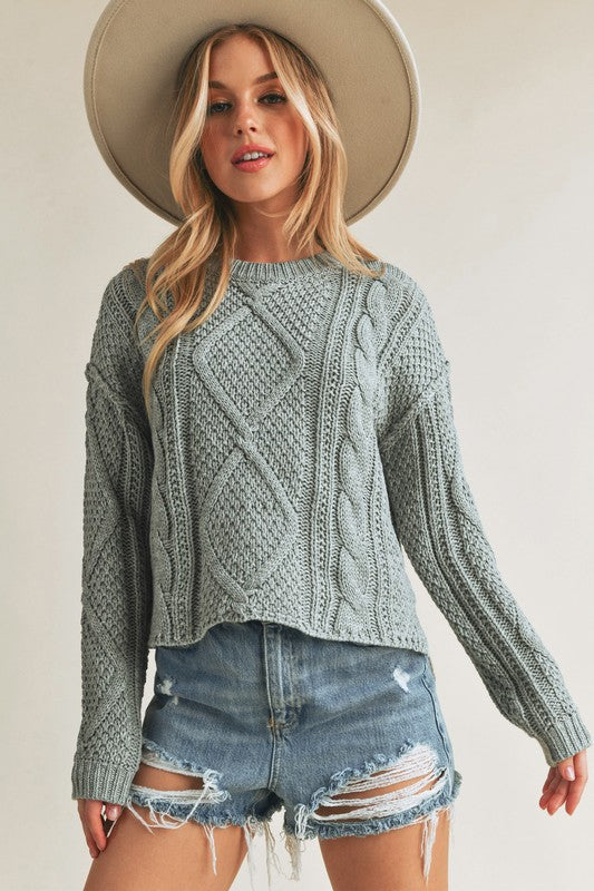 Adela Cable Knit Sweater