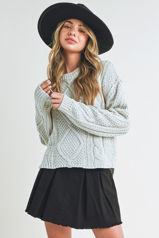 Adela Cable Knit Sweater