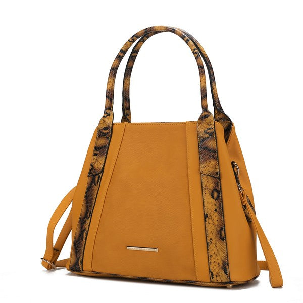 Kenna Snake embossed Tote Bag