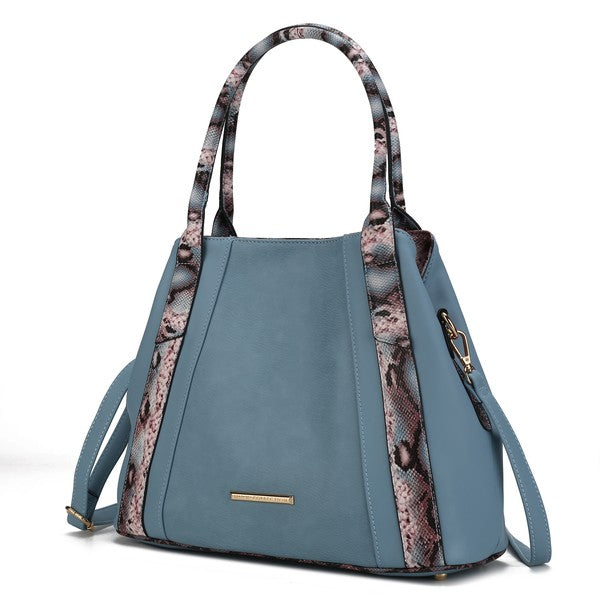 Kenna Snake embossed Tote Bag