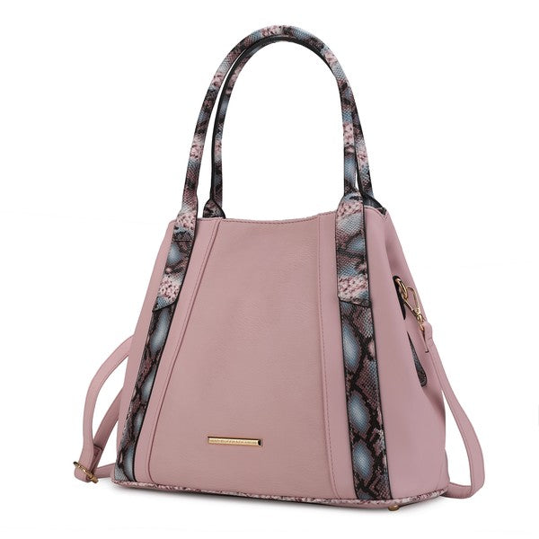 Kenna Snake embossed Tote Bag