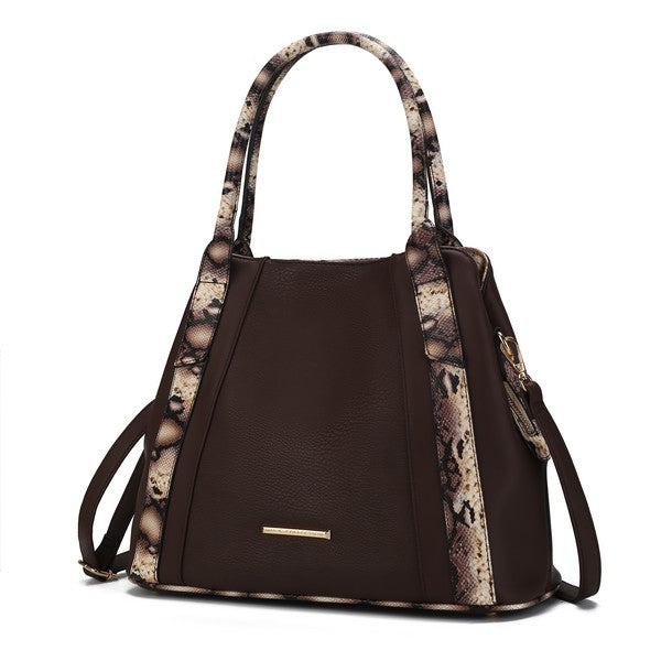 Kenna Snake embossed Tote Bag