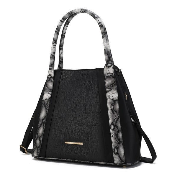 Kenna Snake embossed Tote Bag