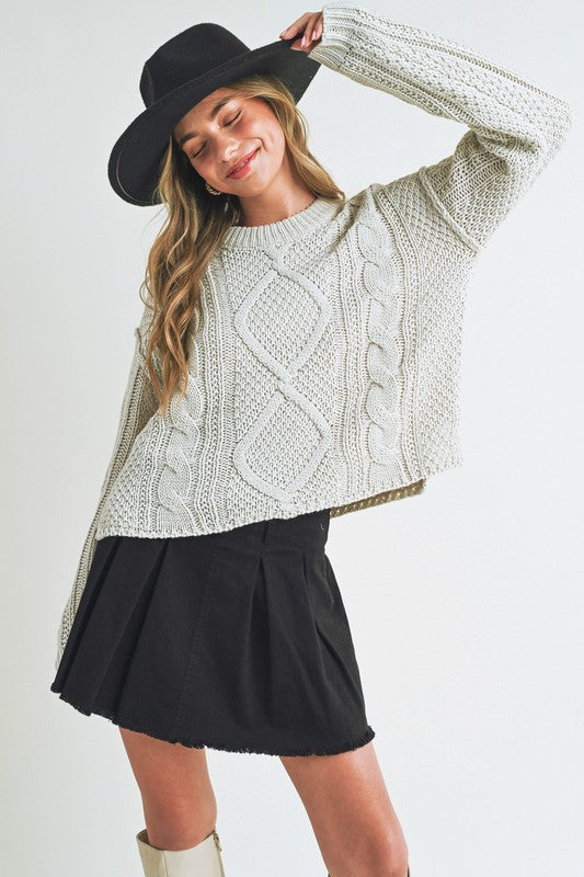 Adela Cable Knit Sweater