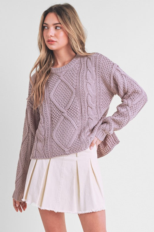 Adela Cable Knit Sweater