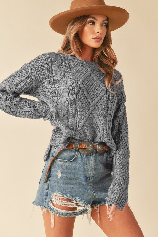 Adela Cable Knit Sweater