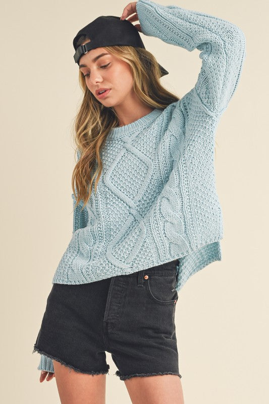 Adela Cable Knit Sweater