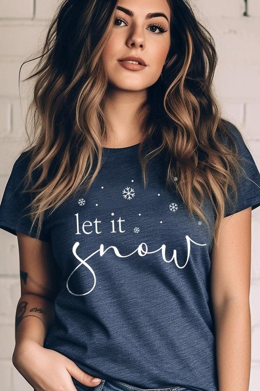 Let it Snow Graphic Tee