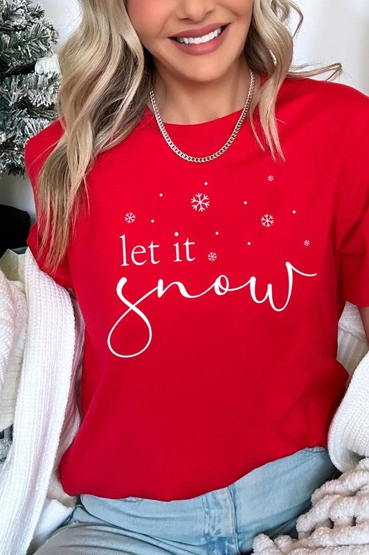 Let it Snow Graphic Tee