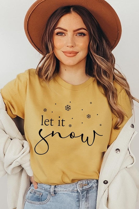 Let it Snow Graphic Tee