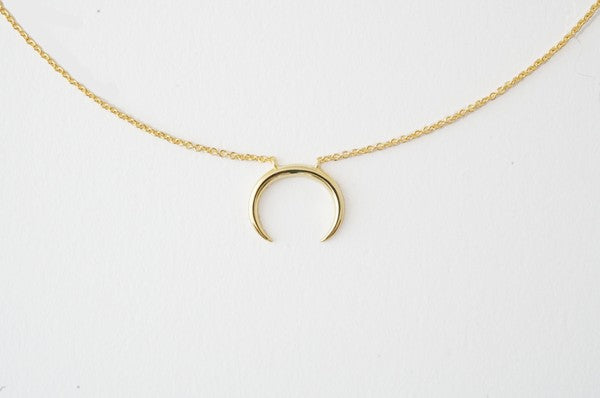 Crescent Horn Necklace