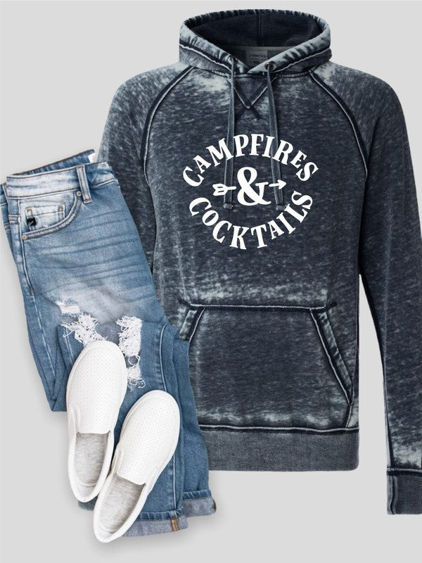 Campfires and Cocktails Hoodie