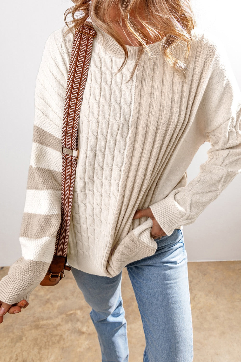 Allison Cable-Knit Sweater